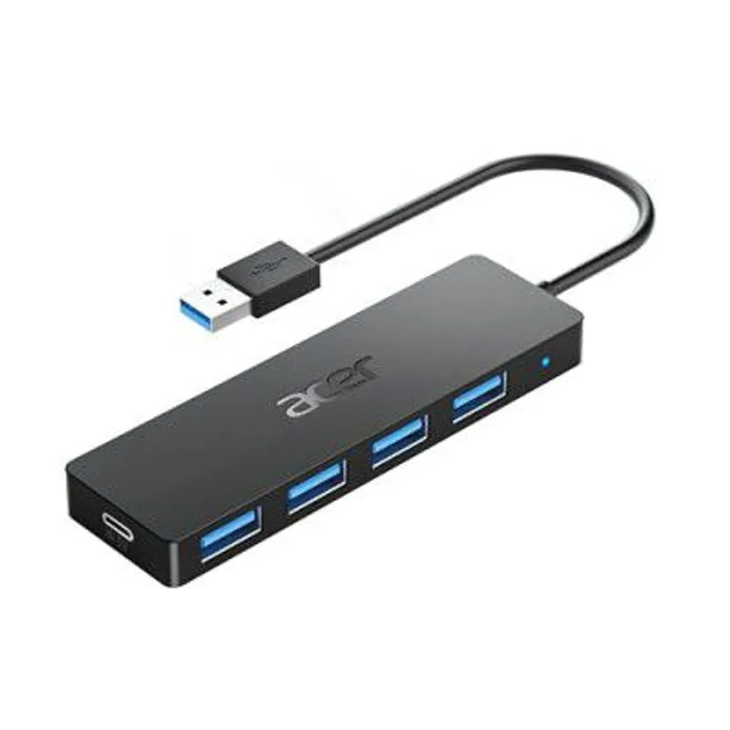 Acer USB Hub 4 Ports for Laptops, Multiple USB 3.0 Hub Extension Adapter — 73% off on Amazon.in