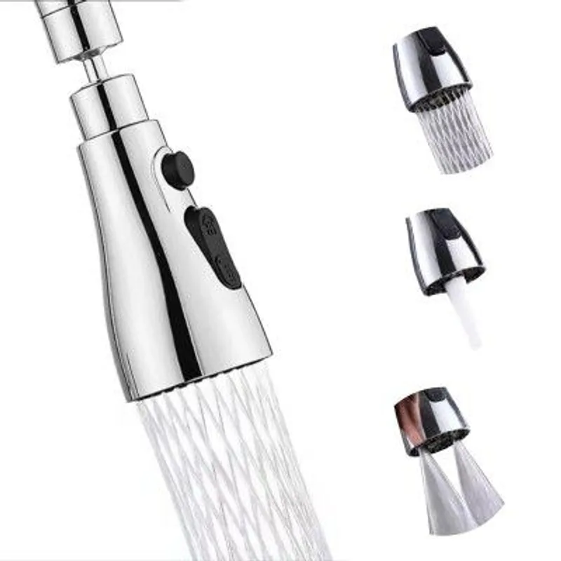 Acetap 3 Mode Flexible Tap Extender for Kitchen Sink – 360° Rotating Faucet Attachment — 53% off on Amazon.in