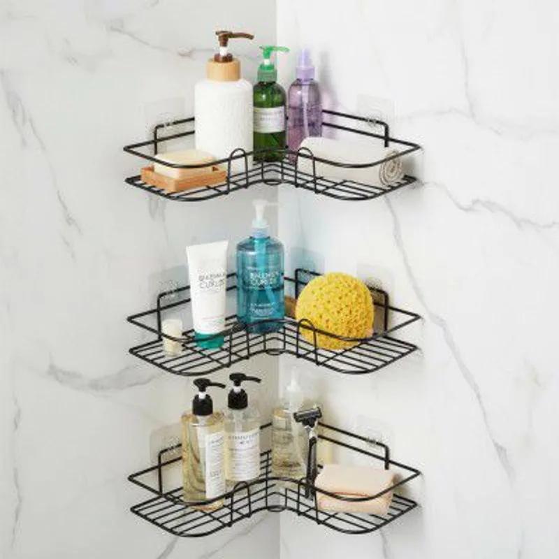Amazon Basics Self-Adhesive Corner Shelf — 85% off on Amazon.in
