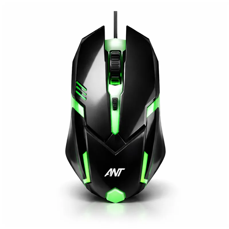 Ant Globe 12 Wired Optical Gaming Mouse - 2400 DPI High-Precision Sensor (Black) — 81% off on Amazon.in