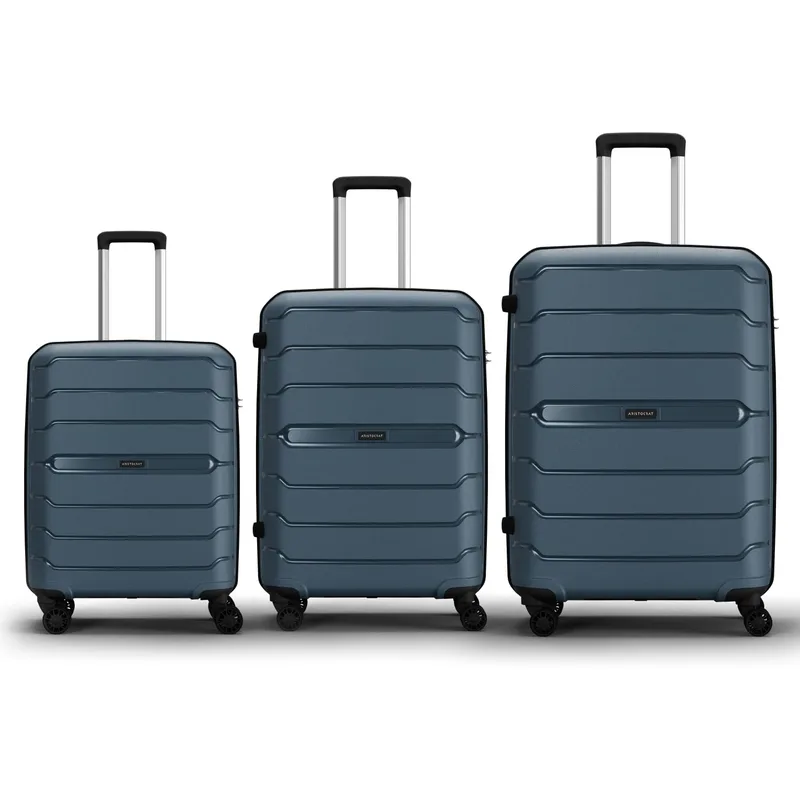 Aristocrat Liberty Set of 3 (Cabin+Medium+Large) Trolley Bag, 58+68+78Cm — 84% off on Amazon.in