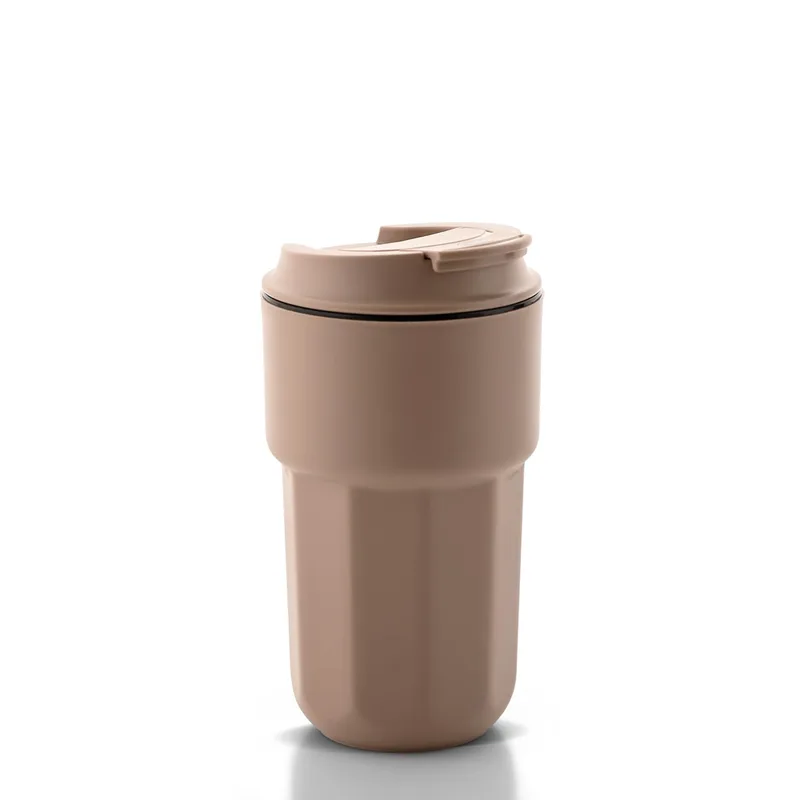 Asian Plastowares Java Mug 350ml Insulated Coffee & Tea Cup | Seen on Farah Khan Show! | Thermoware Spill-Proof Travel Mug | Rose Beige Christmas Gift & Winter Essential — 71% off on Amazon.in