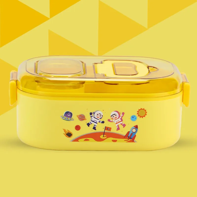 Attro Happy Meal Lunch Box Comes - 700ml Panda Black — 71% off on Amazon.in