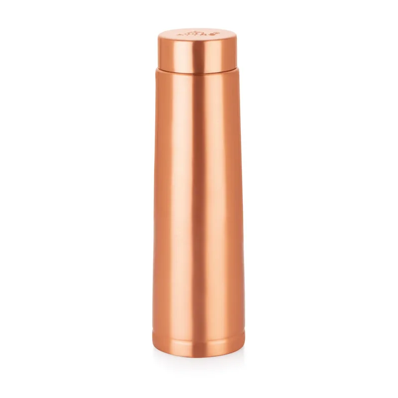 ATTRO Satveda 1000ml Copper Water Bottle | Matt | Pure Copper — 67% off on Amazon.in