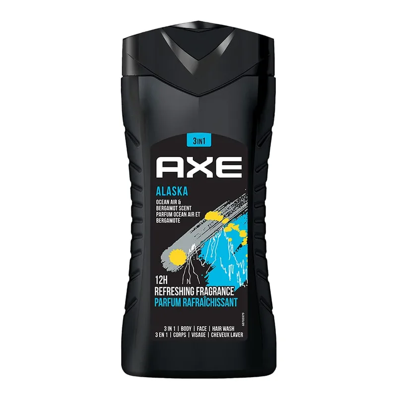 AXE Alaska 3 In 1 Body, Face & Hair Wash for Men - 250ml — 52% off on Amazon.in