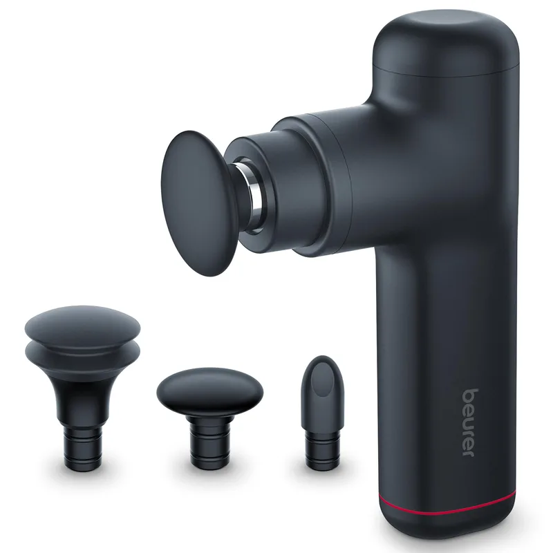 Beurer German Engineering MG 79 Gentle Massage Gun with 3 Massage Heads & 3 Speed Settings — 85% off on Amazon.in