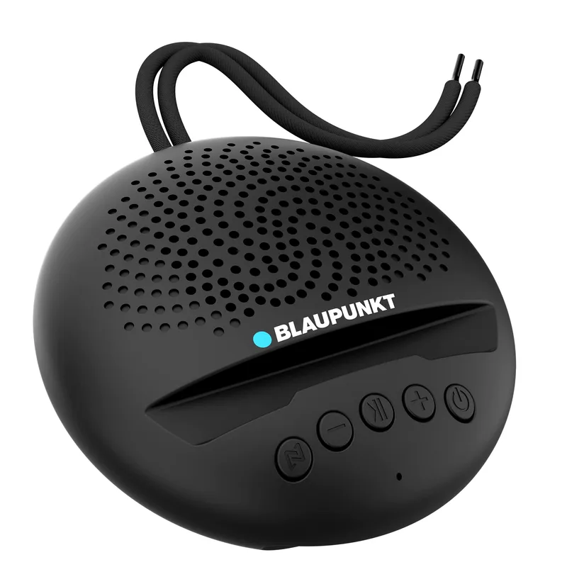 Blaupunkt BT03 Wireless Bluetooth Speaker with Deep Bass & Mobile Stand (Black) — 82% off on Amazon.in