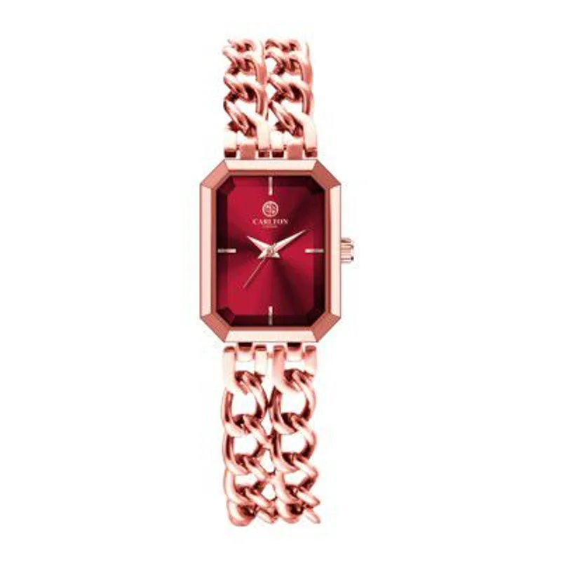 Carlton London Victoria Women Stainless Steel Analog Watch  — 60% off on Amazon.in