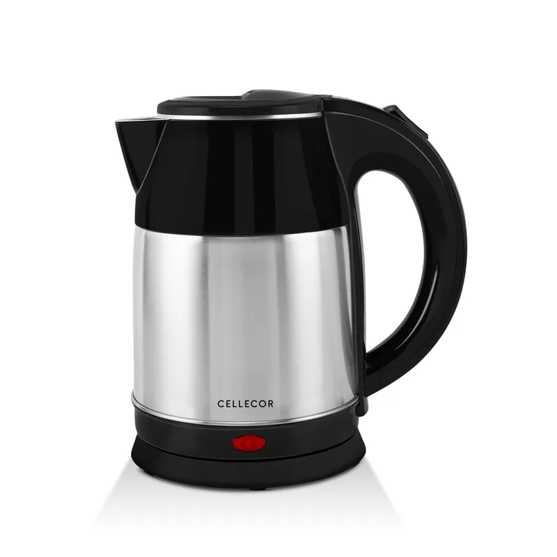 Cellecor Electric CEK18 PowerBoil Auto-Shut Off Electric Kettle (1.8 L, Black) — 66% off on Amazon.in