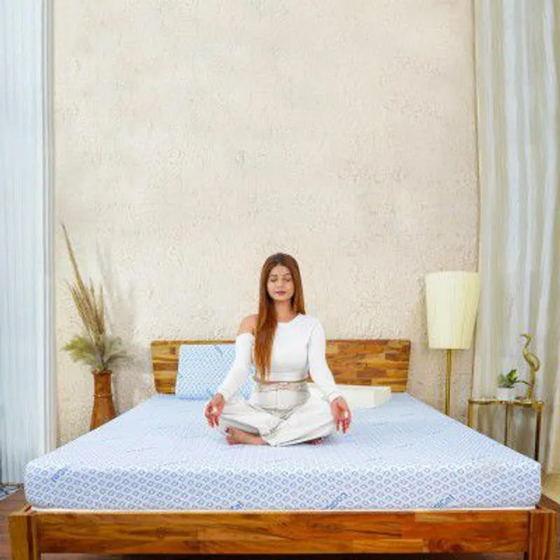 Coirfit BIOLIFE 7-Zone Latex with Talalay Tech.4 Inch King Size Latex Foam (72X72) Inches| Bed Mattress — 83% off on Amazon.in