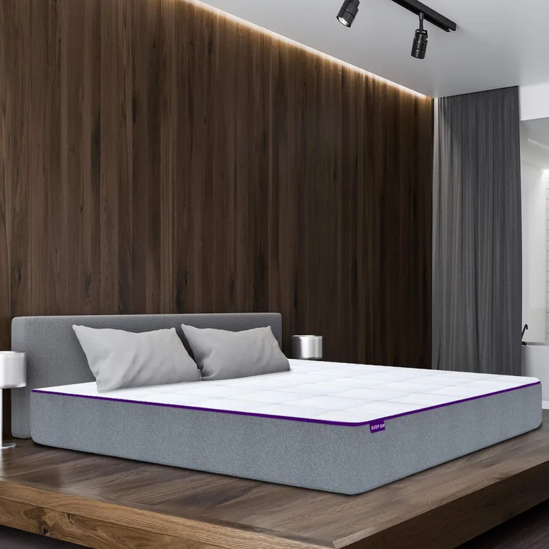 Coirfit SLEEP SPA AER Single Size 5 Inch Memory Foam Mattress With Bamboo Fabric (78X36X5,White) — 73% off on Amazon.in