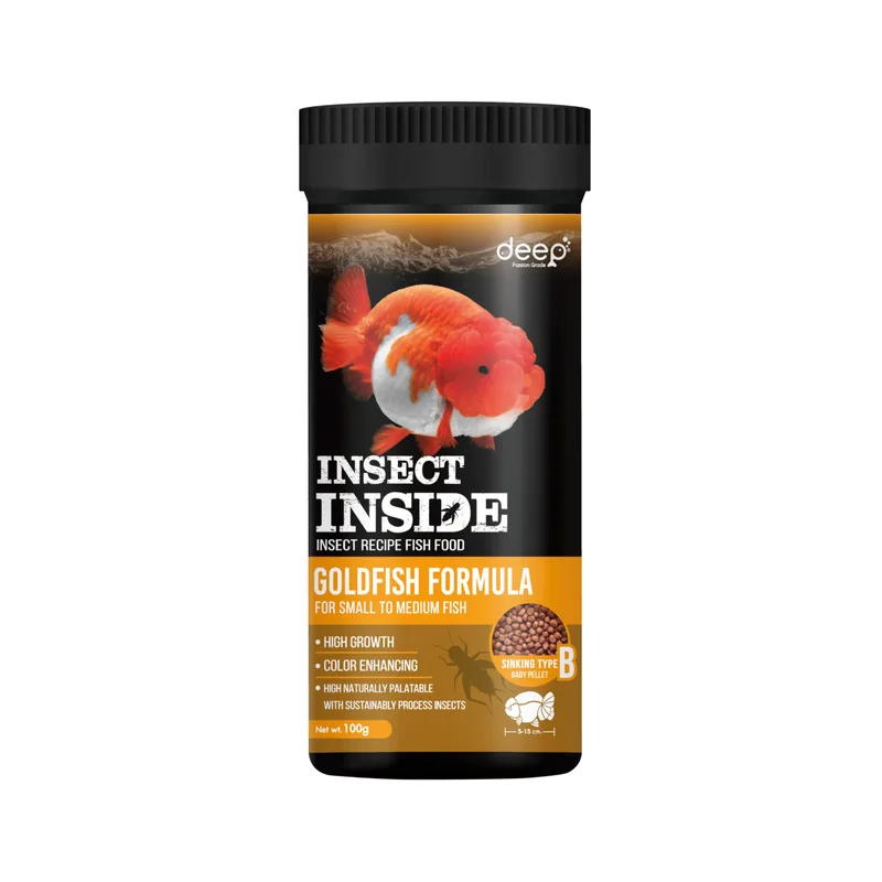 Deep Goldfish Food | 100 g, Micro Sinking Pellets | High Growth & Colour Enhancing | Insect (Cricket) Protein Formula — 73% off on Amazon.in