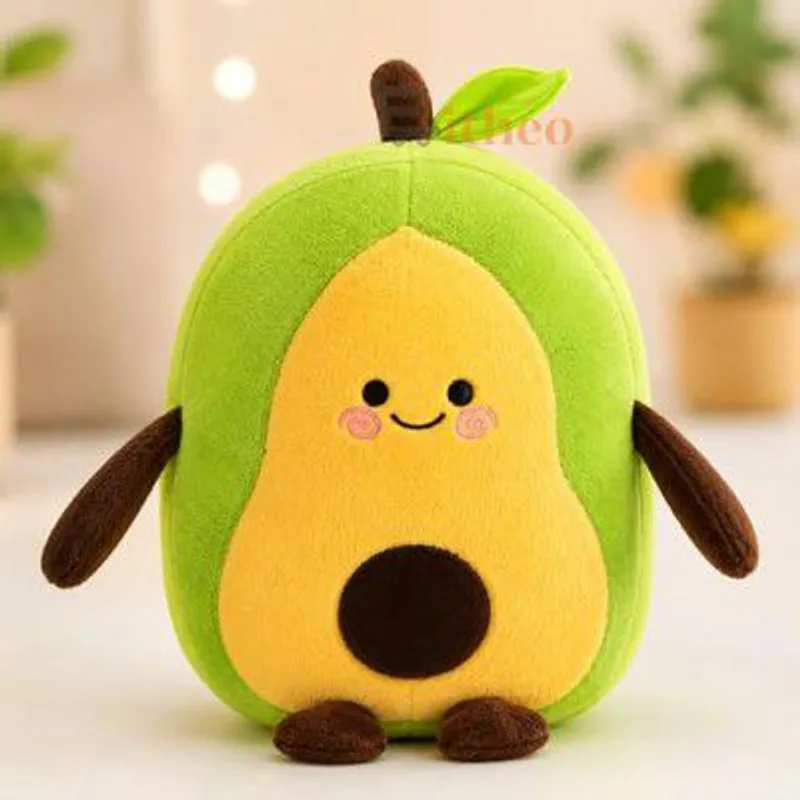 EITHEO Avocado Plush Soft Toy Pillow 25 cm – Cute Kawaii Stuffed Fruit Cushion, Soft Cuddly Huggable Plushie, Decorative Gift — 85% off on Amazon.in