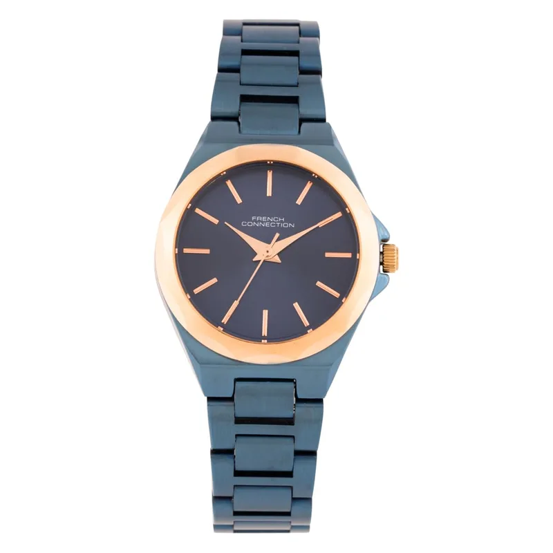 French Connection Analog Blue Dial Women's Watch-FCH11UM — 78% off on Amazon.in