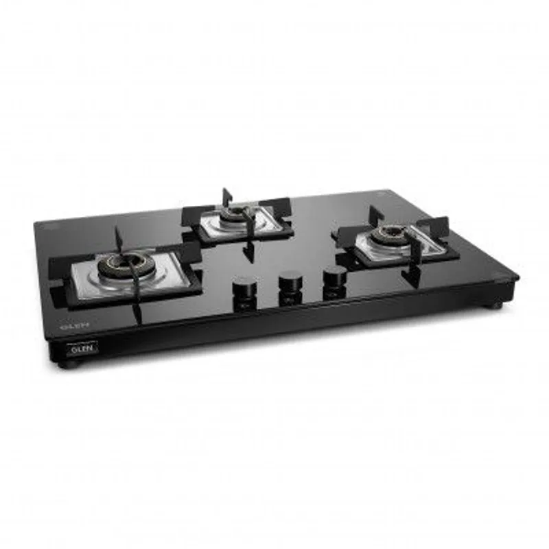Glen Ultra Slim Premium LPG Gas Stove 3 Burner | 8 MM Thick Toughened Glass Top | 1037USTN — 56% off on Amazon.in