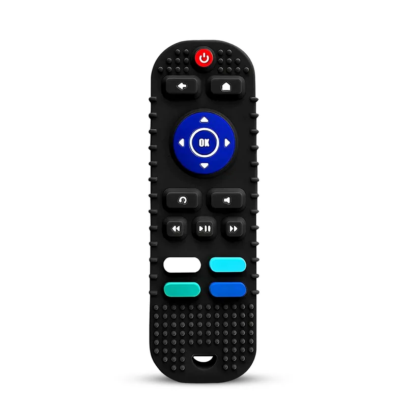 GLUN® BPA Free Silicone Remote Shape Teether For Growing Babies — 81% off on Amazon.in