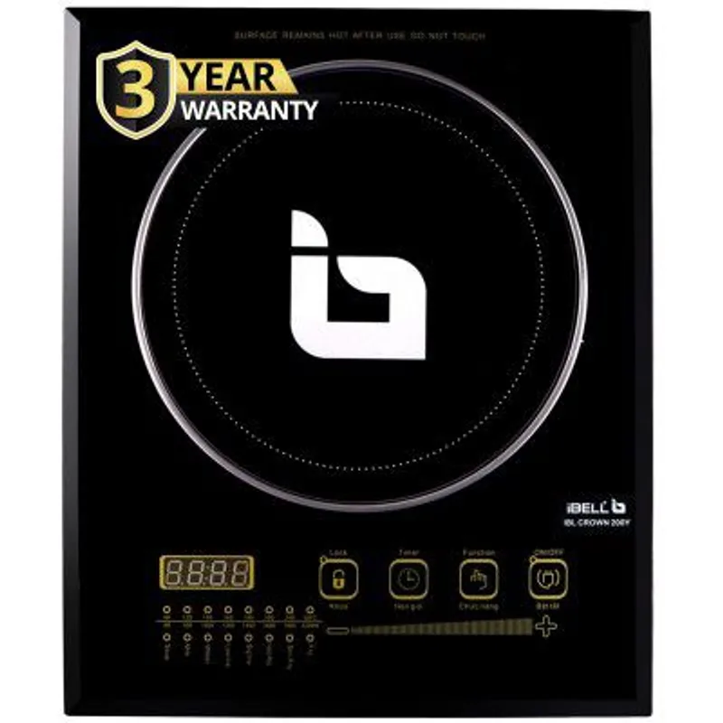 IBELL CROWN200Y 2200W - 3-YEAR WARRANTY, Induction Cooktop  — 56% off on Amazon.in