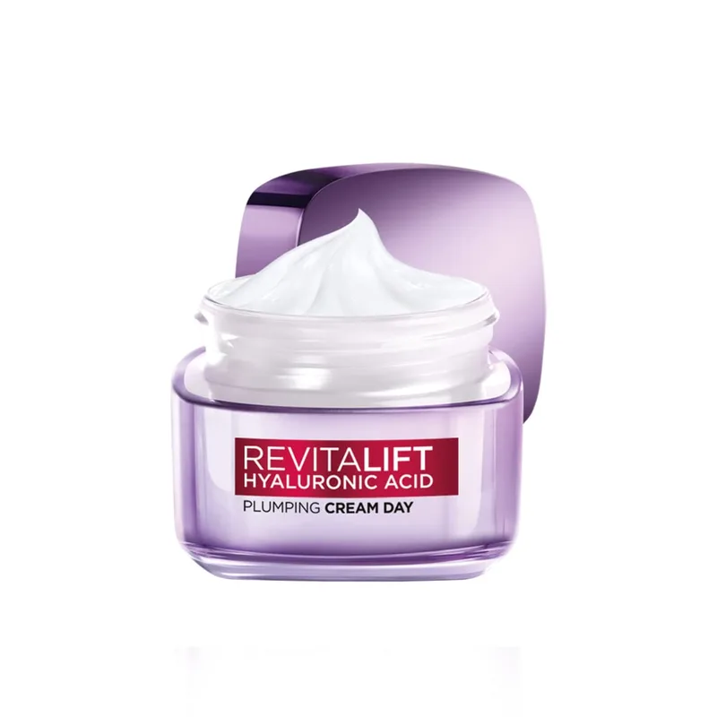 L'Oreal Paris Revitalift Hyaluronic Acid Plumping Day Cream, 50ml — 55% off on Amazon.in