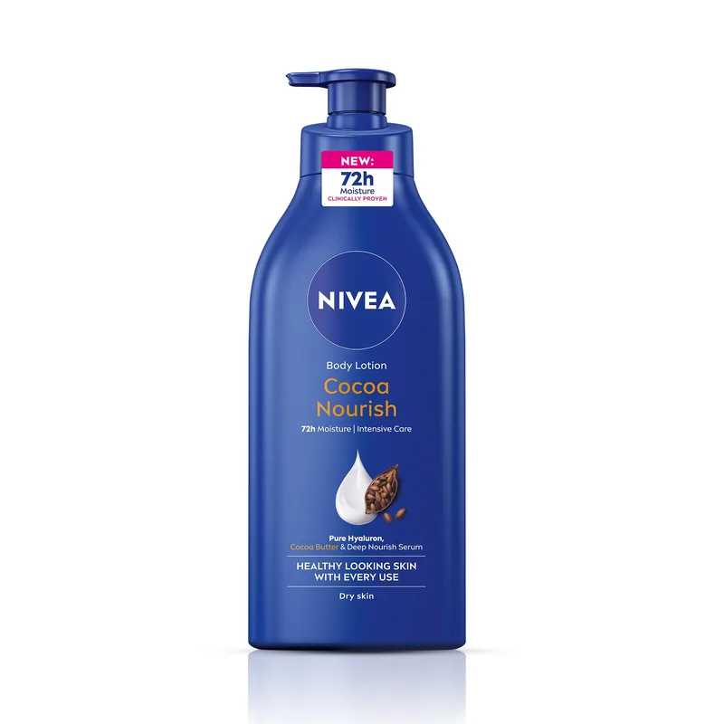NIVEA Cocoa Nourish Body Lotion for Men & Women with Cocoa Butter, 600ml — 58% off on Amazon.in