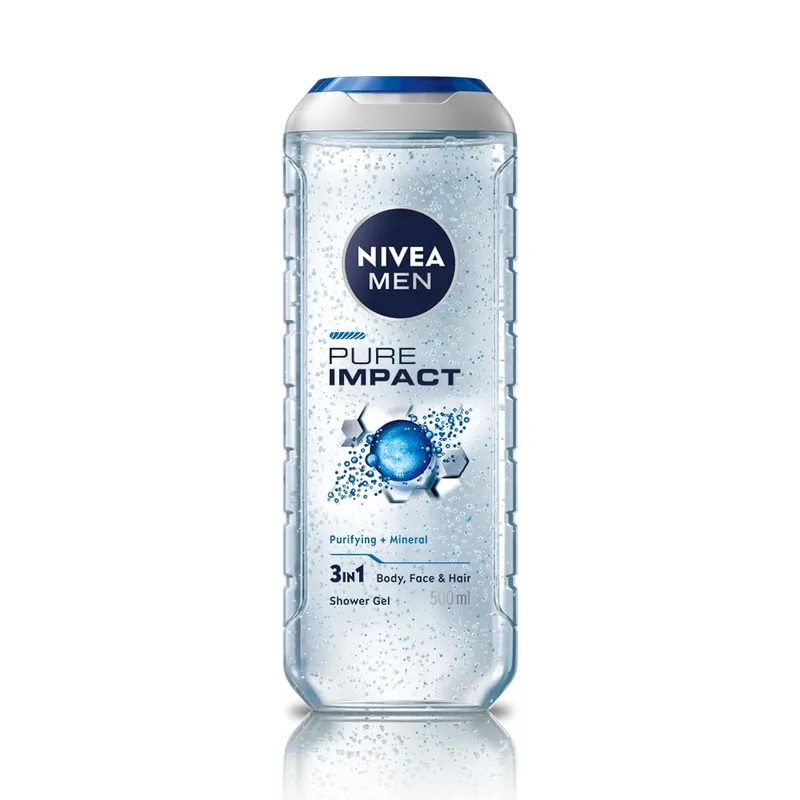 NIVEA MEN Pure Impact 500ml Body Wash — 57% off on Amazon.in