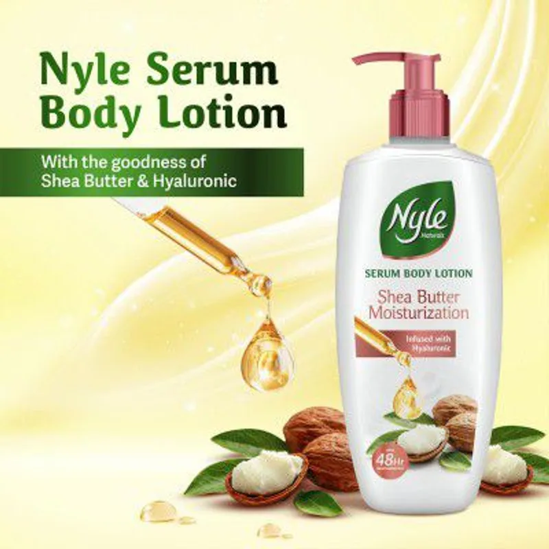 Nyle Serum Body Lotion for All Skin Types | 400ml — 41% off on Amazon.in