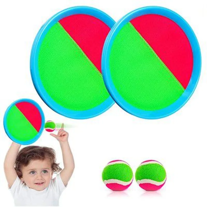PAZIMIIK Catch Ball Paddle Game Set – 2 Handheld Catch Discs  — 88% off on Amazon.in