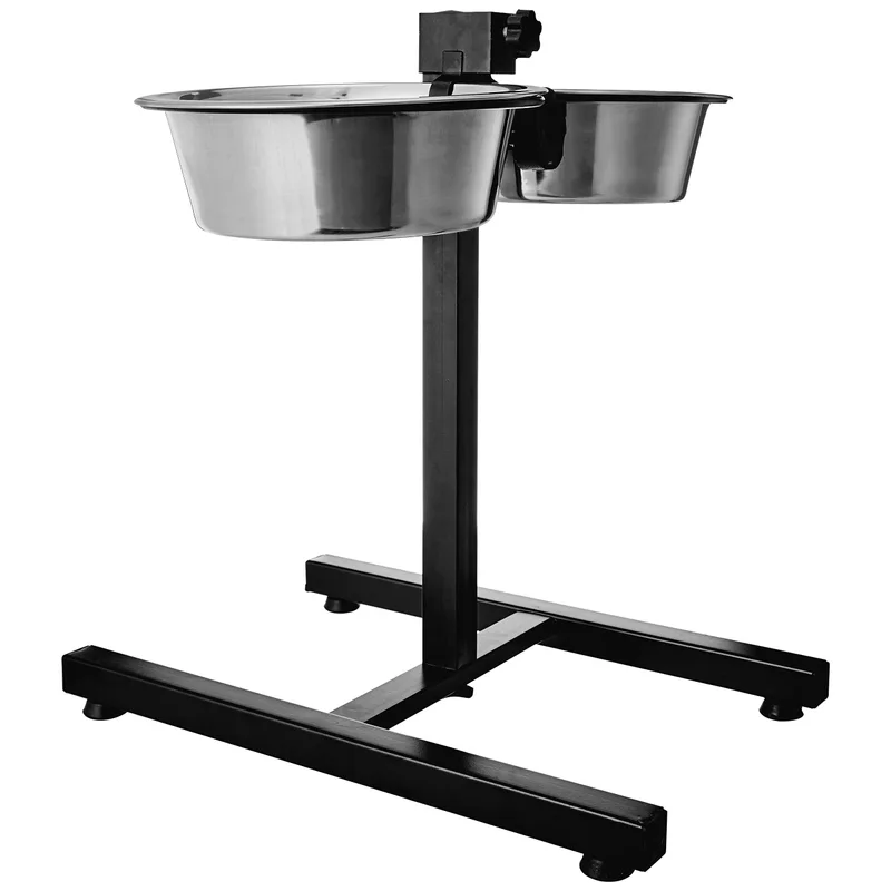 Pets Empire Elevated Dog Bowl |Raised Dog Food Bowl Stand | Large (2 X 2800 ML) — 80% off on Amazon.in