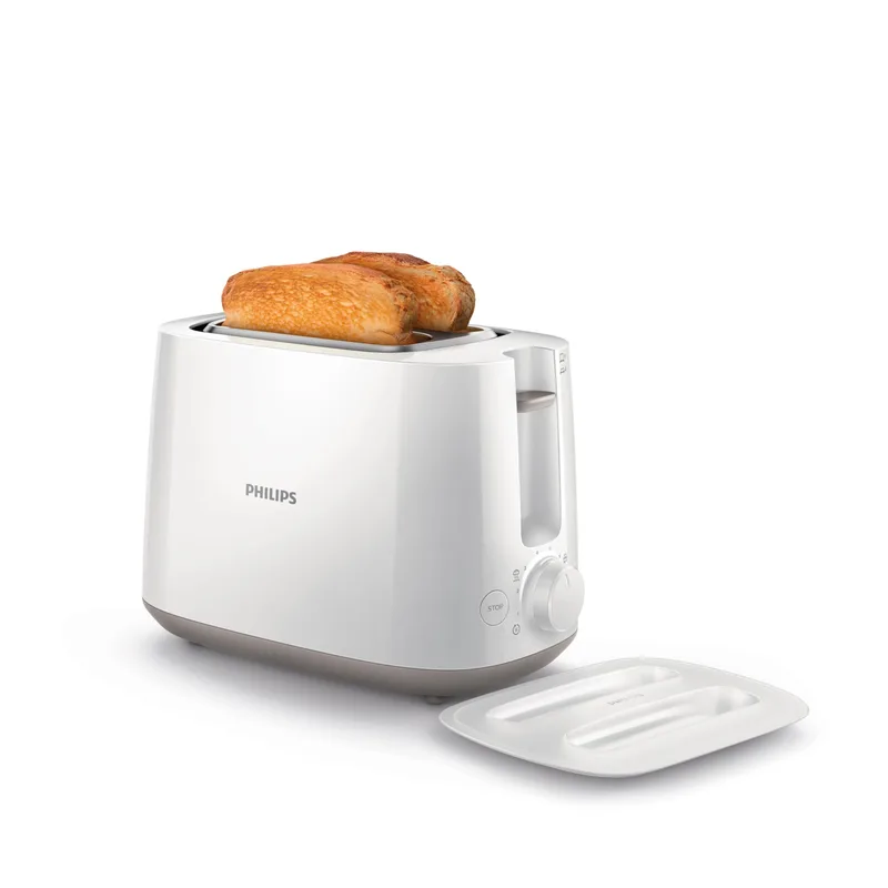 Philips Daily Collection HD2582/00 830-Watt 2-Slice Pop-up Toaster (White) — 23% off on Amazon.in