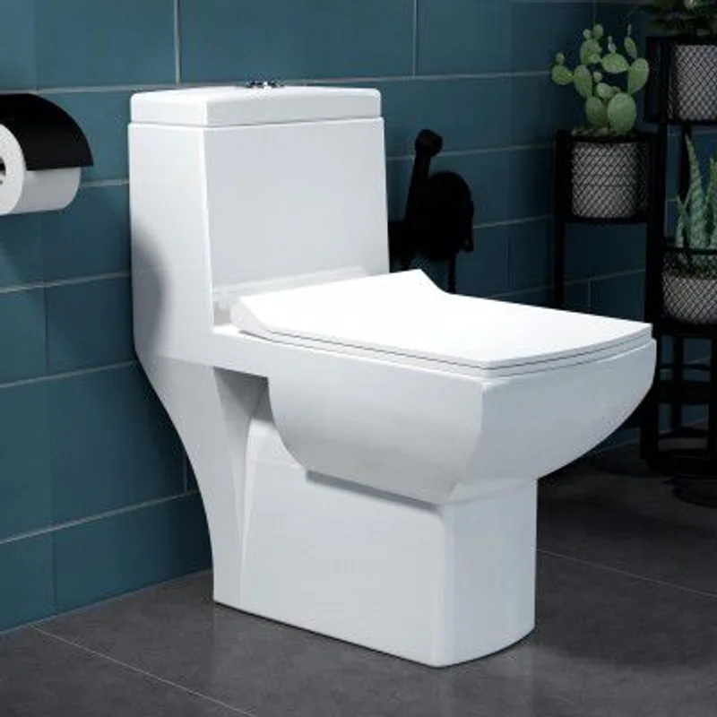 Plantex Commode for Toilet/Rim Ceramic Western Commode Toilet with Soft Close Seat Cover- S Trap (Crisil, White) — 86% off on Amazon.in