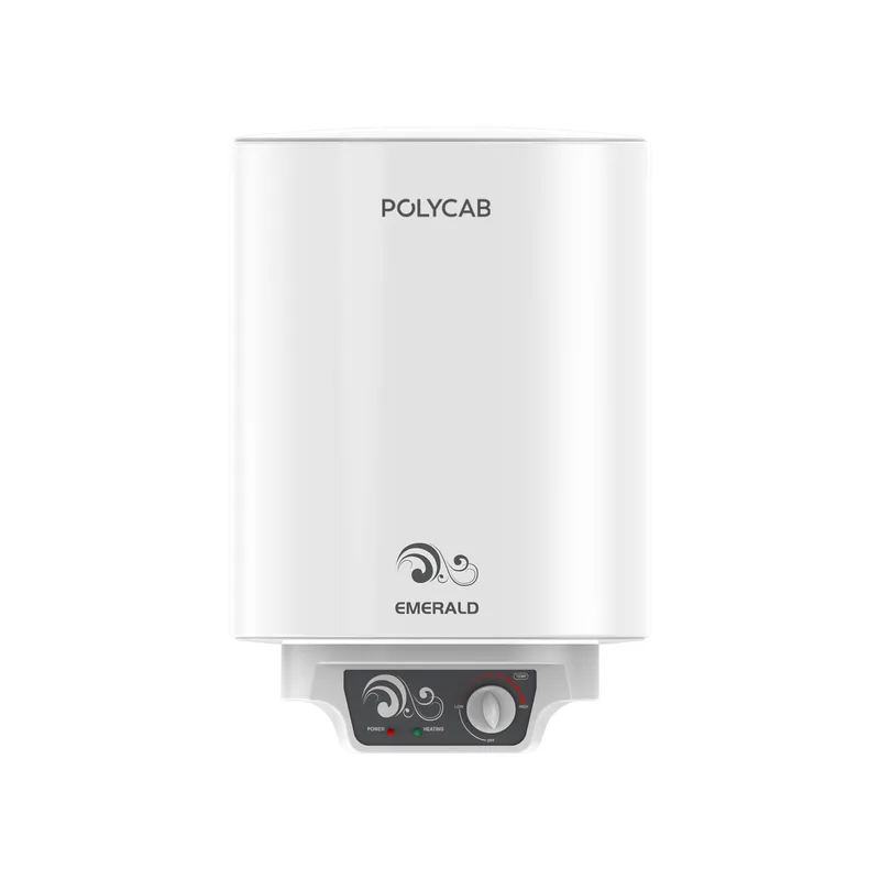 Polycab Emerald 25L Water Heater (Geyser), Enhanced Safety, Temperature Control Knob, Efficient Heating ?White? — 52% off on Amazon.in