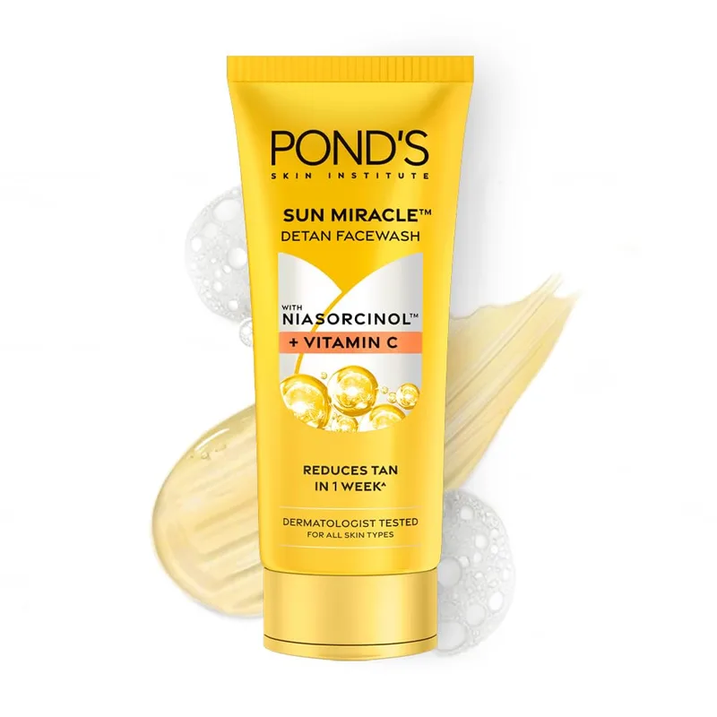 Pond's Detan Face Wash - 100gm, for Tan Removal in Just 7 Days — 43% off on Amazon.in