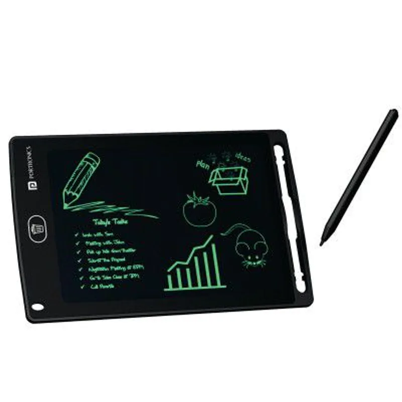 Portronics Ruffpad 8.5E Re-Writable LCD Writing Pad (8.5-inch) — 81% off on Amazon.in