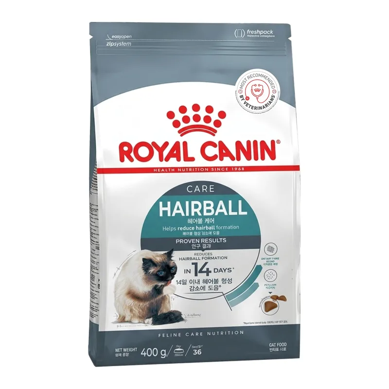 Royal Canin Hairball Care Adult Cat Dry Food, 400 g — 12% off on Amazon.in