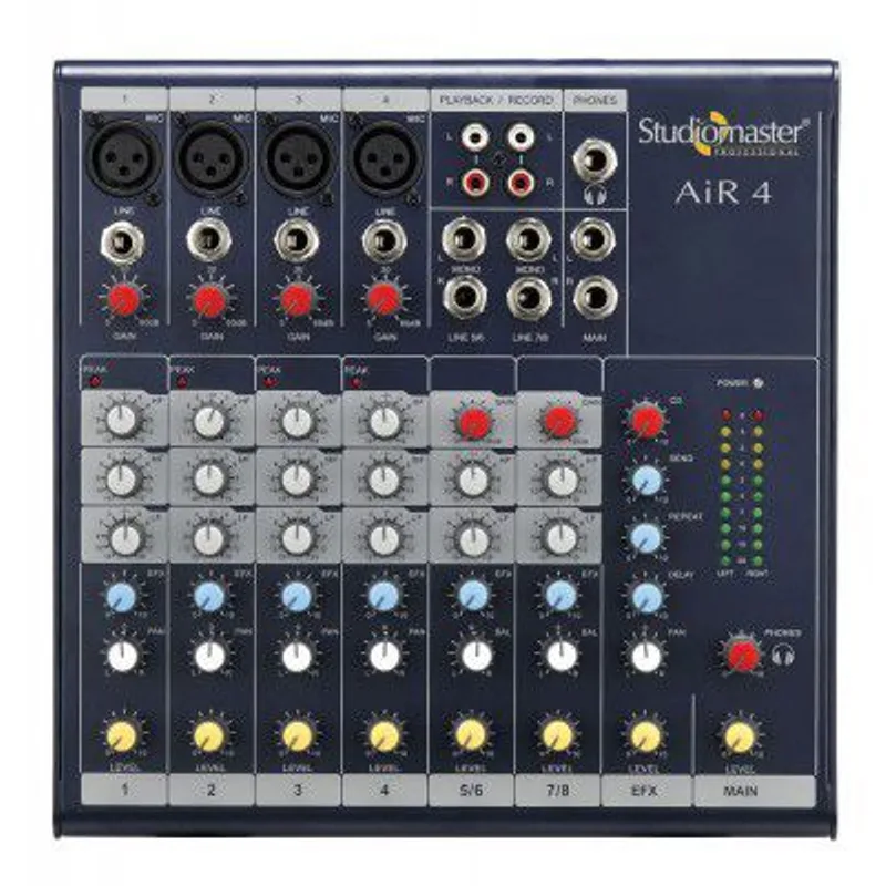 Studiomaster Professional AiR 4 compact mixer — 53% off on Amazon.in