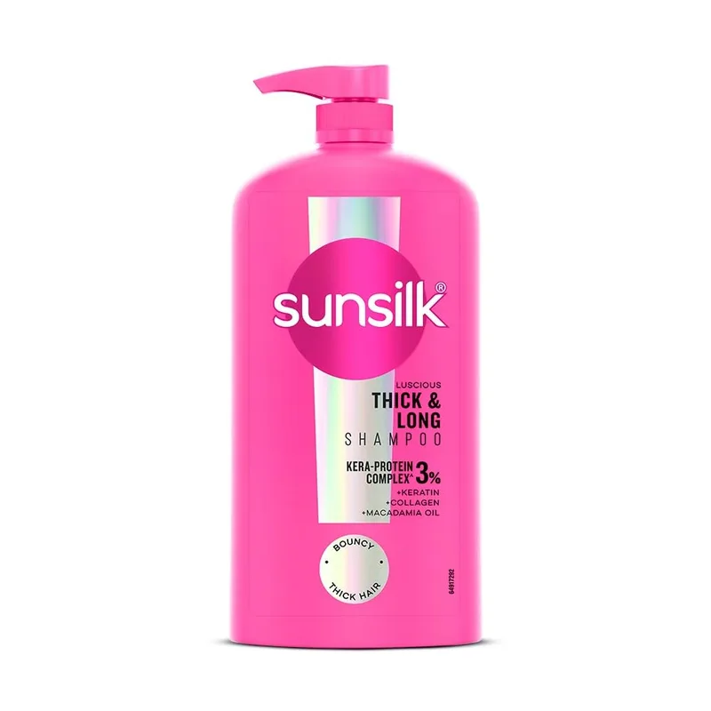 Sunsilk Luscious Thick & Long Shampoo 1L — 52% off on Amazon.in