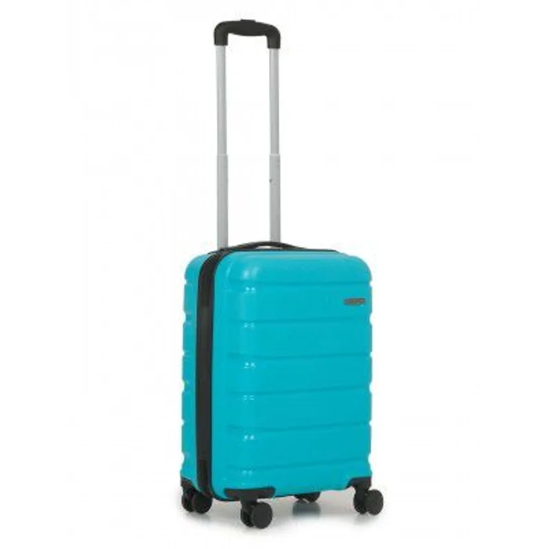 TEAKWOOD LEATHERS Unisex 8 Wheels Trolley Bag (55 CM, Sky Blue) — 88% off on Amazon.in