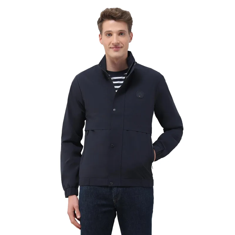U.S.Polo Association Men's Solid Pattern Windcheater Jacket — 55% off on Amazon.in