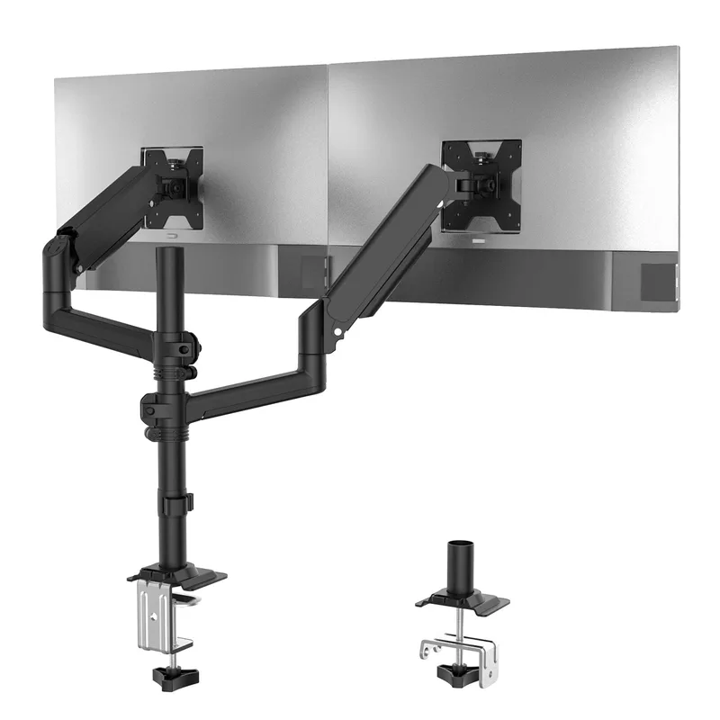 WALI Dual Monitor Mount, 13-32 Inch Adjustable Spring Dual Arm (GSDM002) — 63% off on Amazon.in