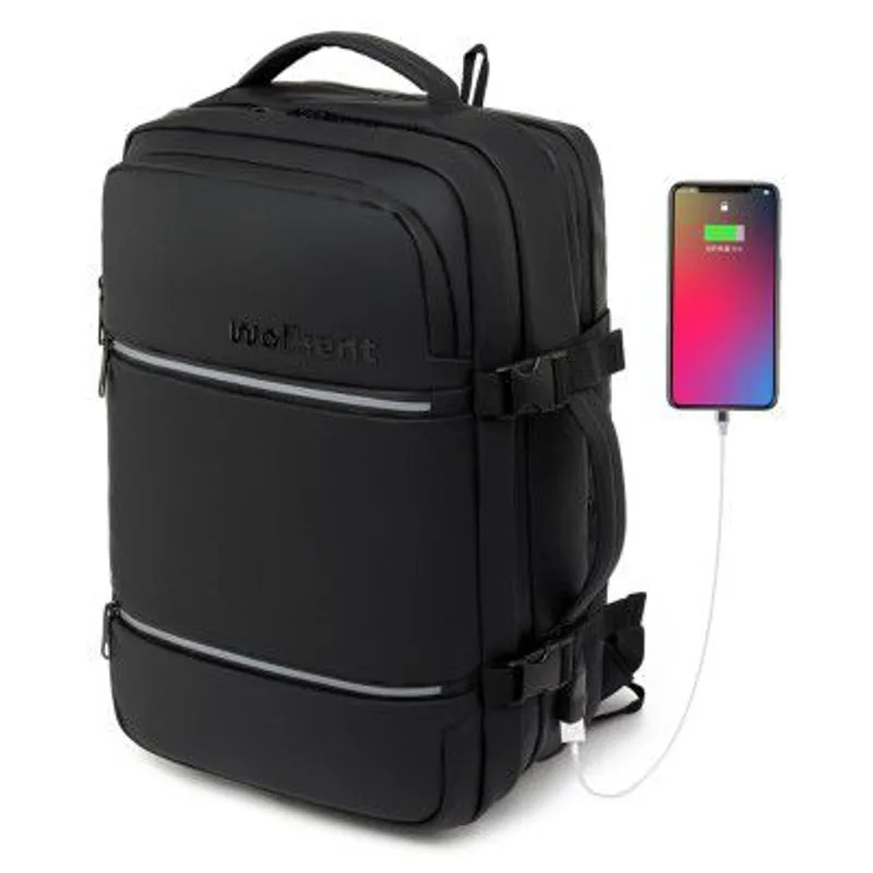 WALKENT Premium 15.6" Laptop Bag 39L, Expandable, Waterproof with Rain Cover — 84% off on Amazon.in