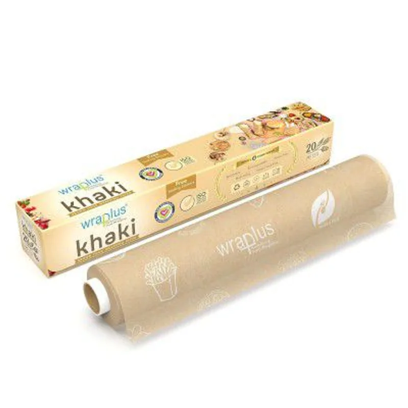 WRAPLUS REDEFINING Food Wrapping Khaki Wrapping Paper I (20M Pack of 1) — 28% off on Amazon.in