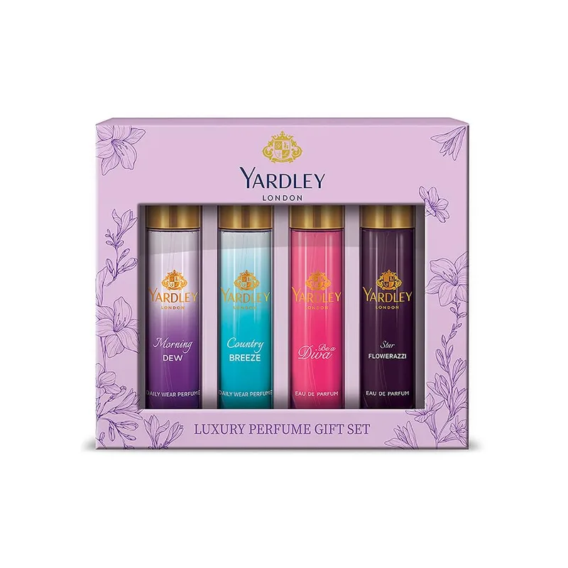 Yardley London Women Luxury Floral Liquid Perfume Gift Set, 15 ML — 60% off on Amazon.in