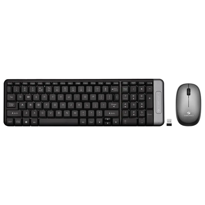 ZEBRONICS Companion 104 2.4GHz Wireless Keyboard & Mouse Combo — 70% off on Amazon.in